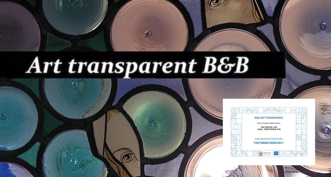 Art Transparent B&B กร็อตตาเย ภายนอก รูปภาพ